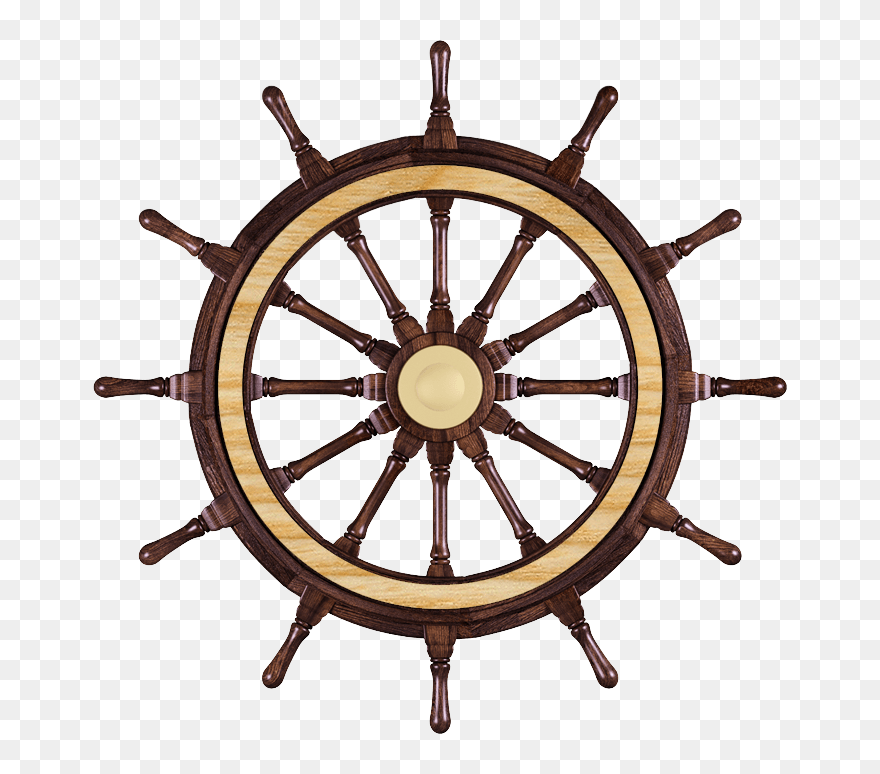 Ship Steering Wheel Png Clipart
