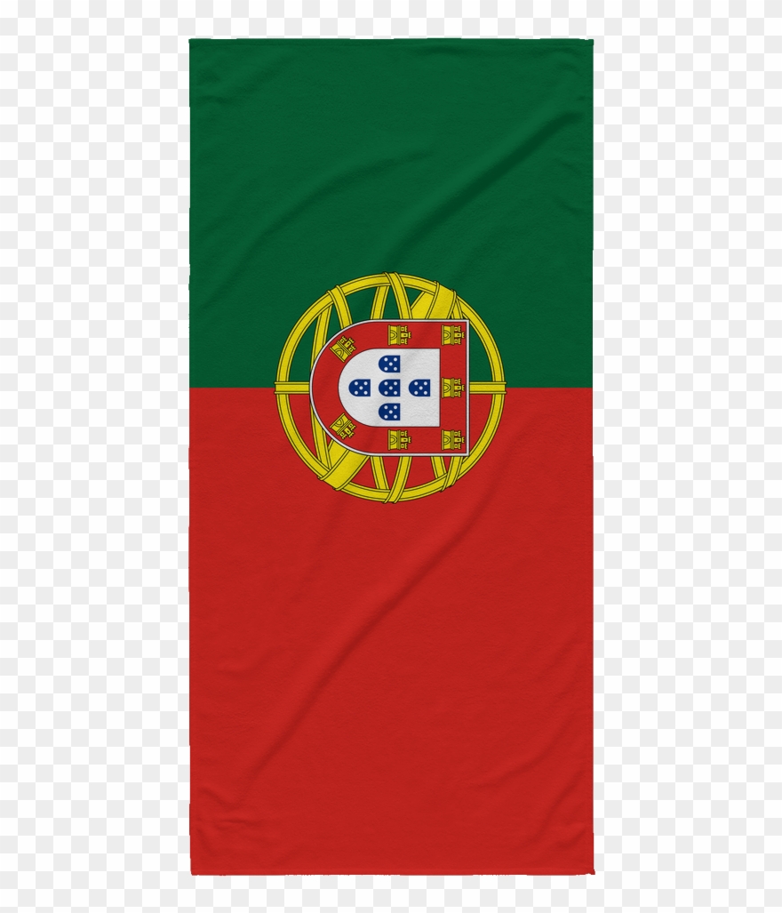 Portuguese Flag Beach Towel - Portugal Flag Clipart