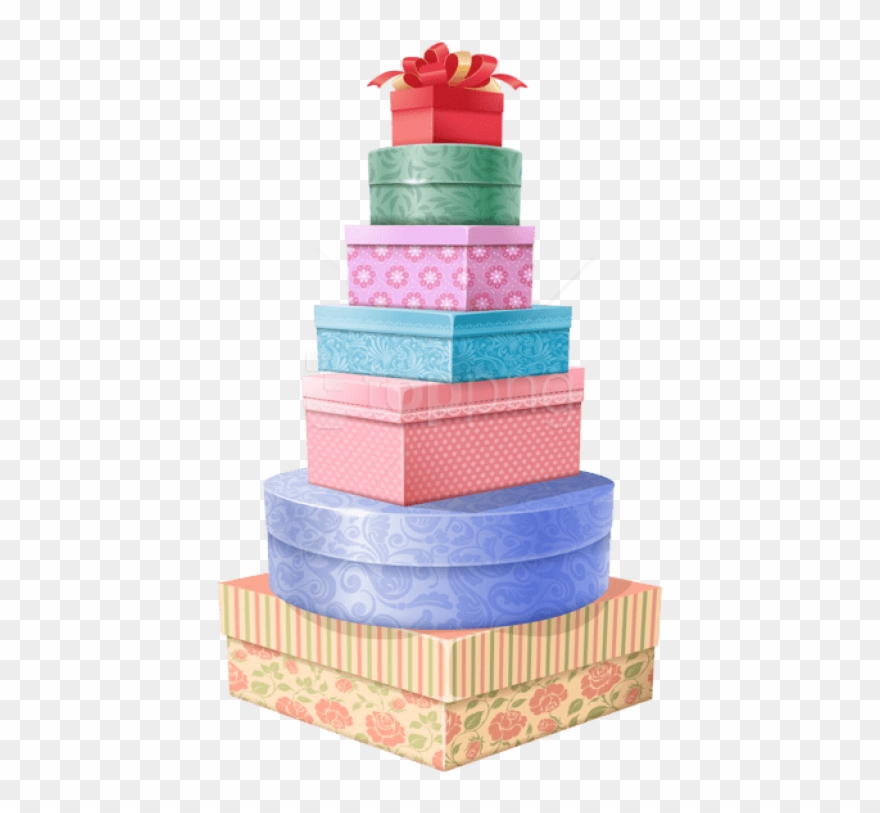 Free Png Download Gift Towerpicture Clipart Png Photo - Gift Tower Png Transparent Png