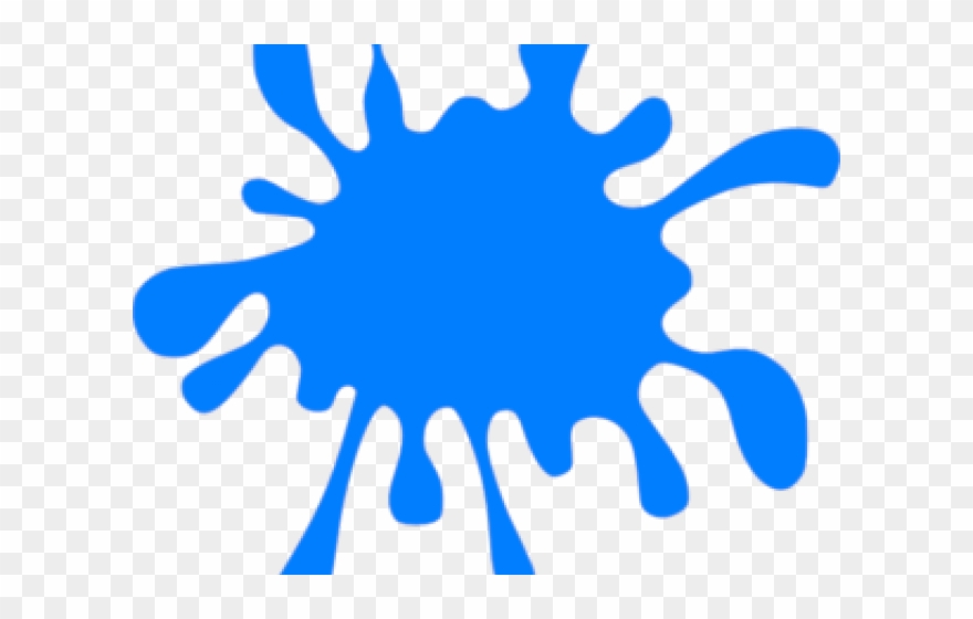 Original - Black Paint Splash Clipart - Png Download