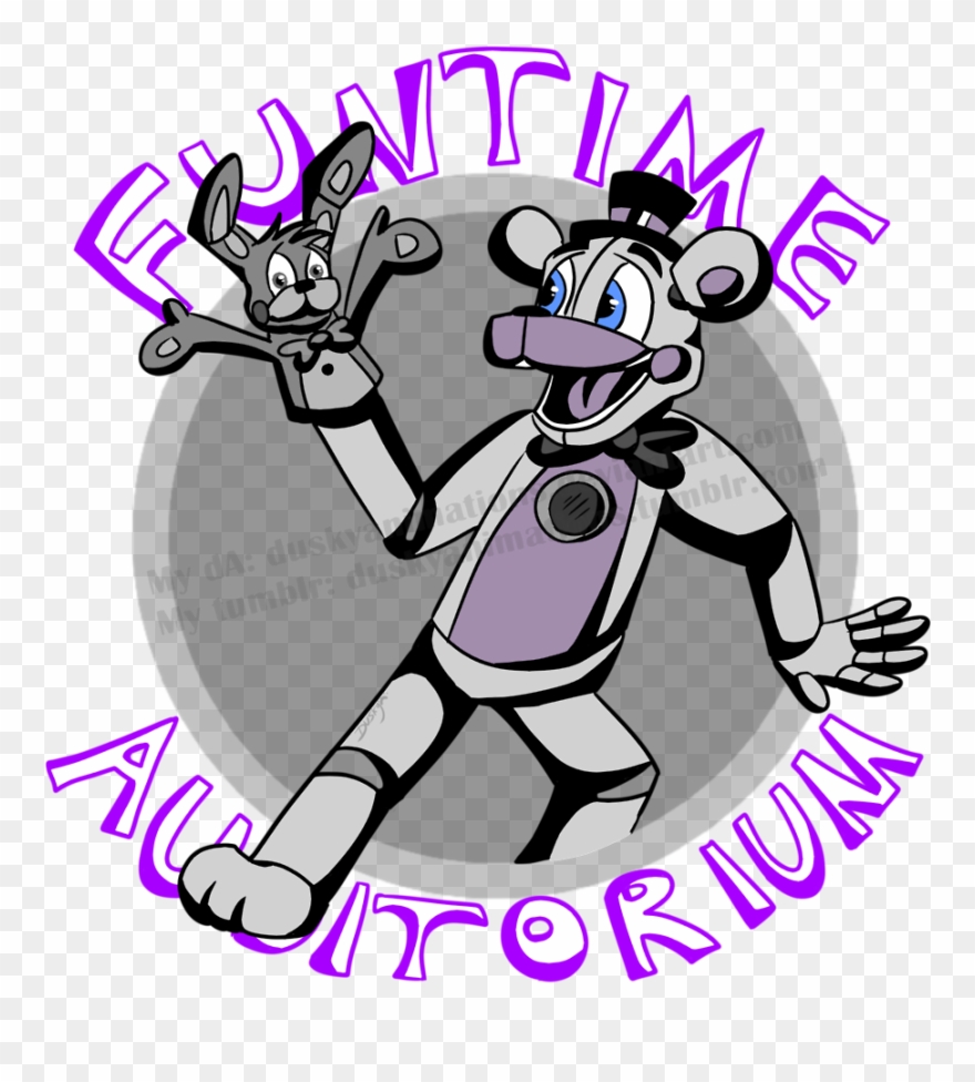 Welcome To Funtime Auditorium Don't Forget To Play - Cartoon Clipart