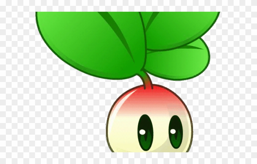 Radish Clipart Radish Plant - Zombies Vs Plants - Png Download