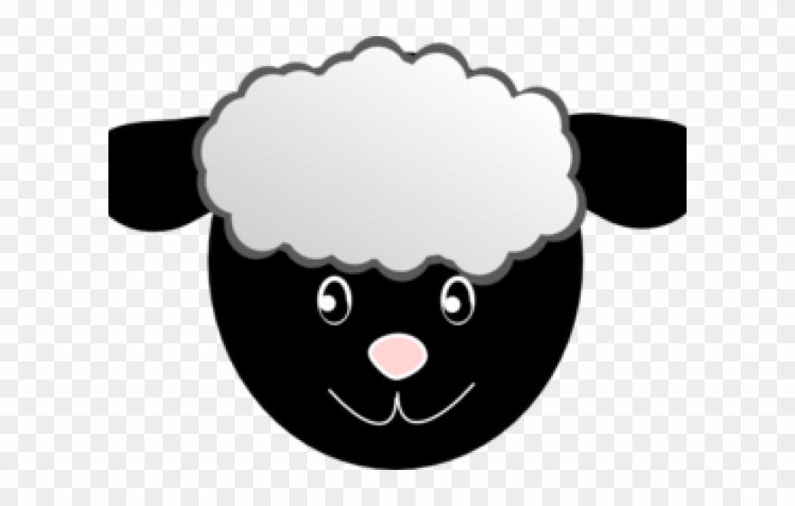 Sheep Clipart Lady - Sheep Face Mask Free Printable - Png Download