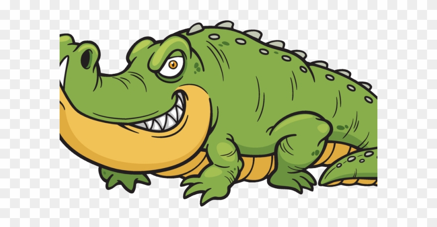 Alligator Clipart Saltwater Crocodile - Crocodiles Cartoons Png Transparent Png