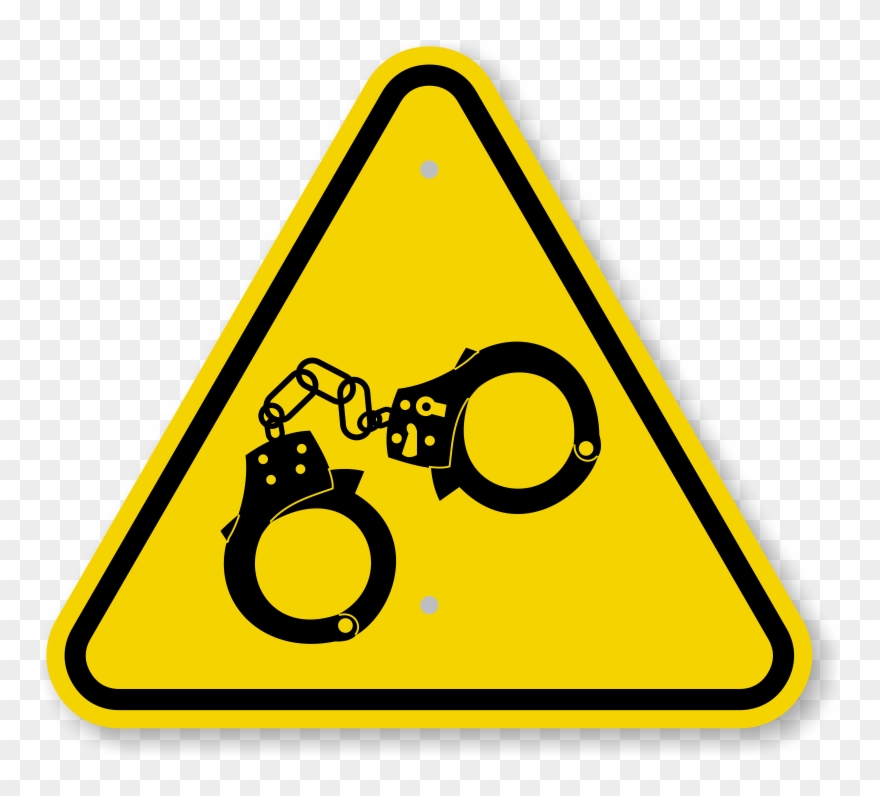 Fall Hazard Symbol Clipart