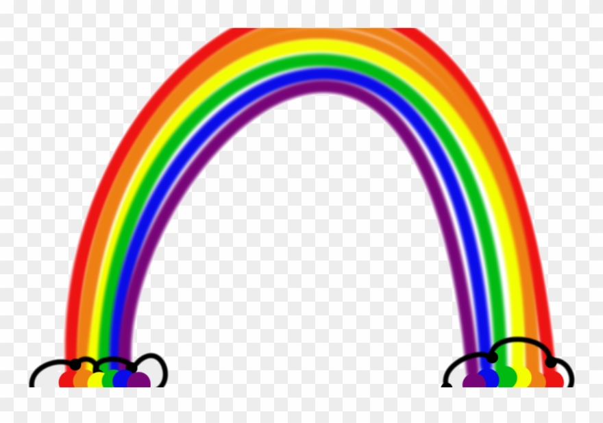 Rainbow Crayon Clipart Transparent - Png Download