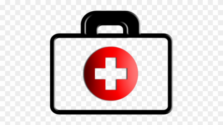 Red Cross Clipart Doctor Appointment - First Aid Kit Clipart Transparent - Png Download