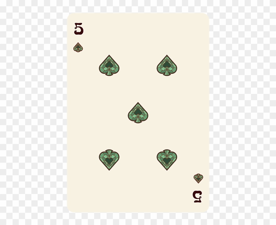 Nouveau Gemmes Playing Cards - Card Game Clipart