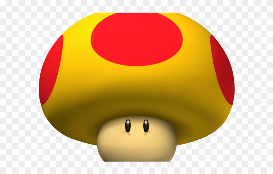 Nintendo Clipart Mario Mushroom - Mario Big Mushroom Png Transparent Png