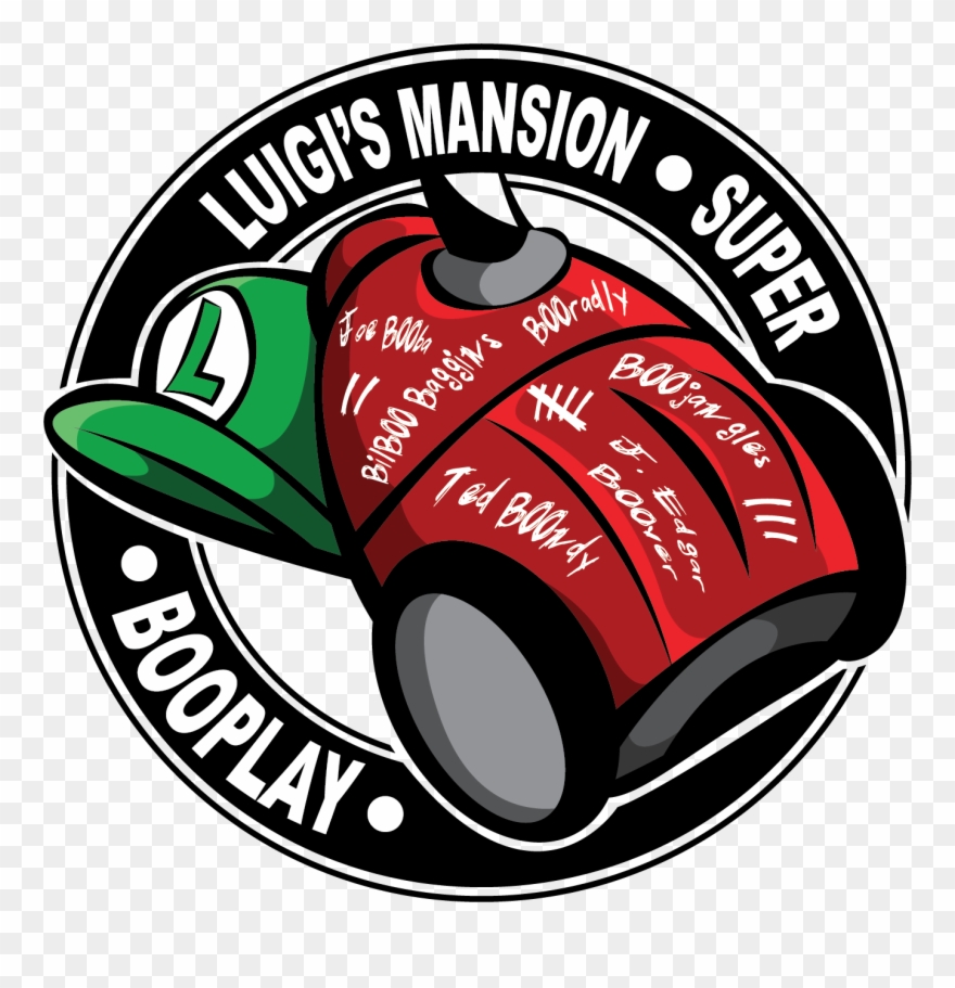 Luigi's Mansion T-shirt Design Clipart