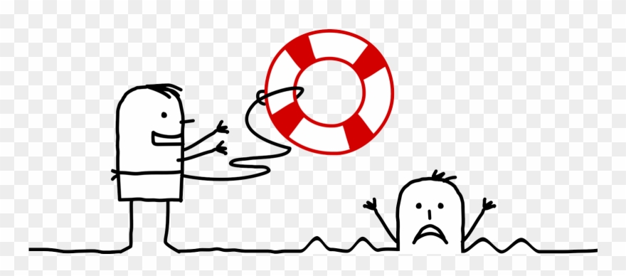 Sauvetage - Stick Figure Drowning Clipart