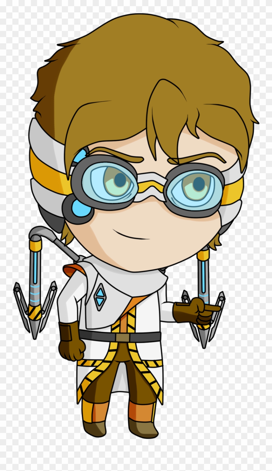 A Birthday Gift For A Good Friend Of Mine, @g-octavius - Cartoon Clipart