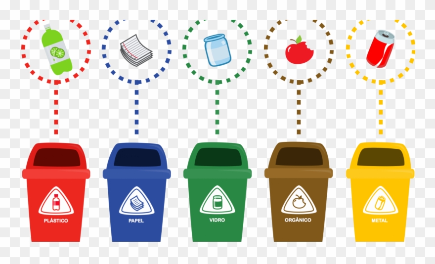 4 Types Of Trash Clipart
