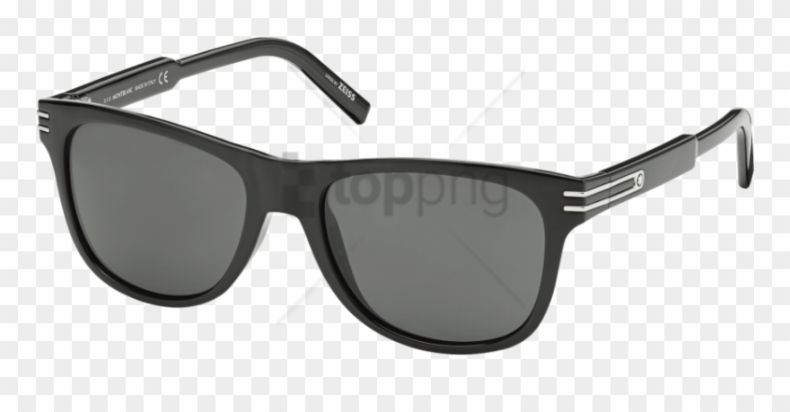 Free Png Download Ray Ban Plastic Sunglasses Models - Balenciaga Flat Top Sunglasses Clipart