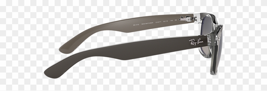Transparent Wayfarer Sunglasses - Metal Clipart