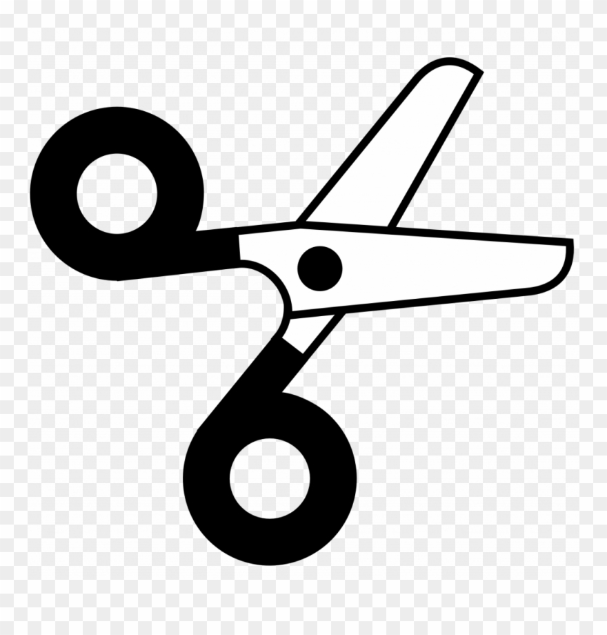 1024 X 1024 13 0 - Clipart Of A Scissors - Png Download