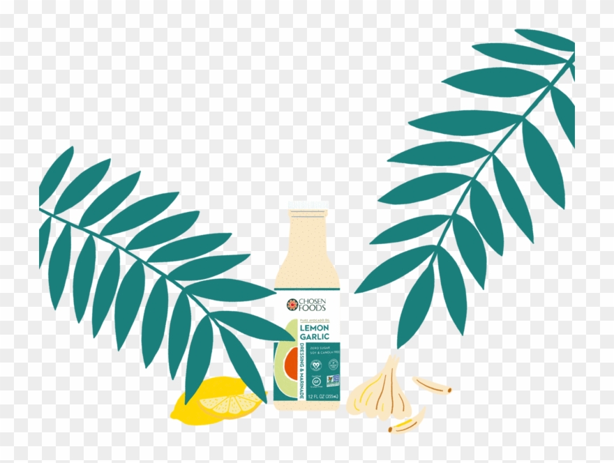 Lemon Garlic Dressing 12 Oz - Illustration Clipart