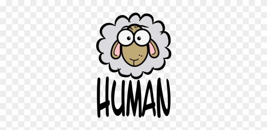 Human=sheep Clipart