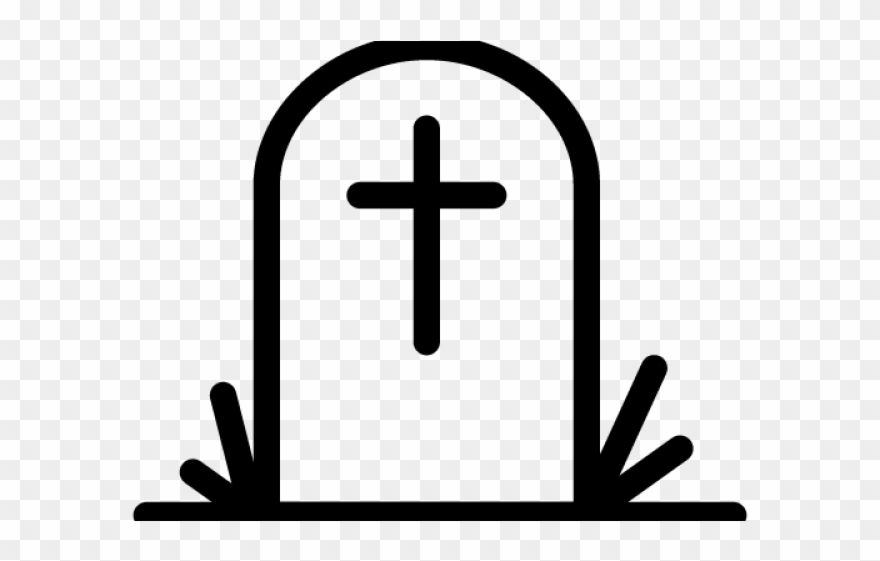Tombstone Clipart Burial - Grave Png Transparent Png