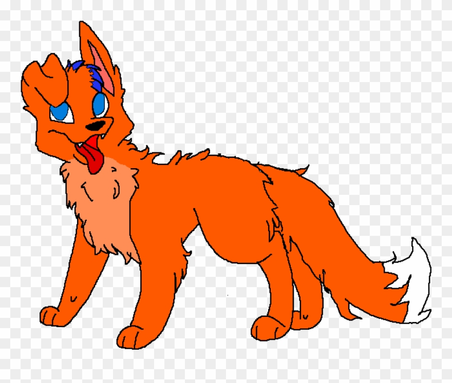 Me As A Fox - Cartoon Clipart