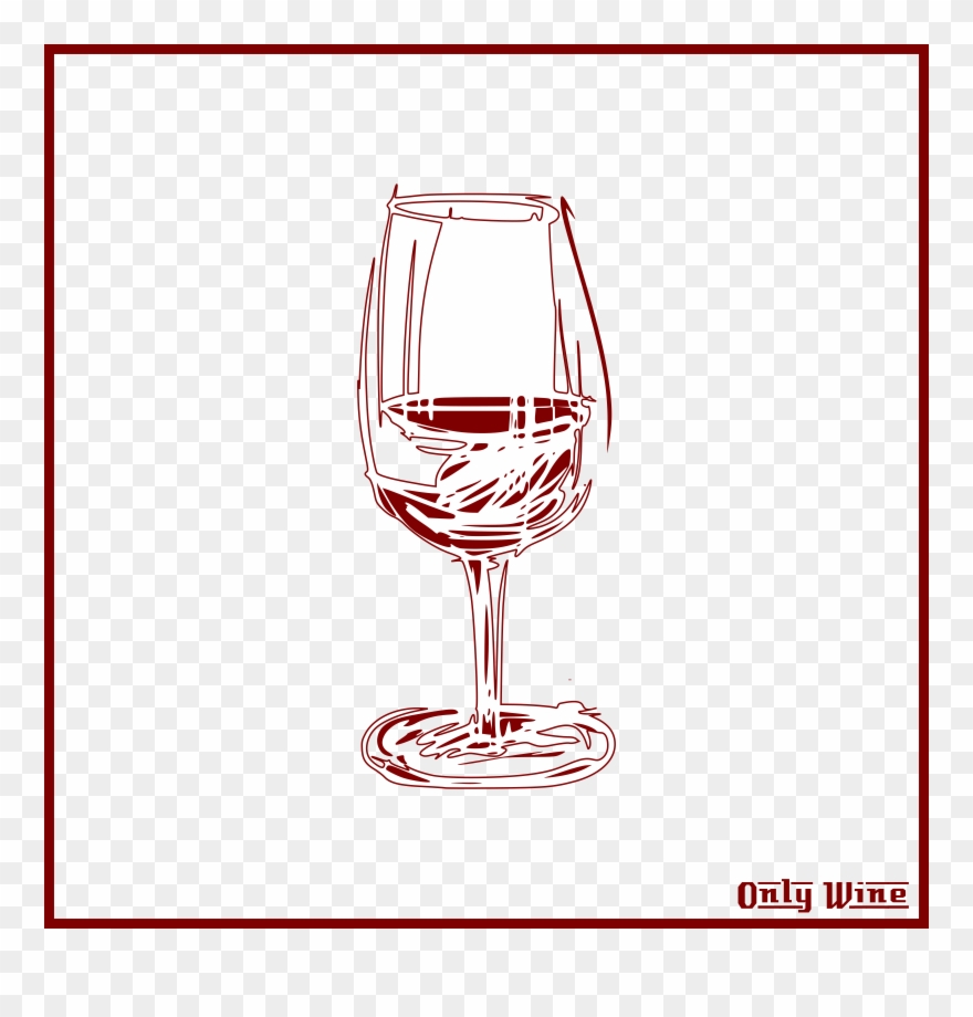 Wine Glass Sketch Png Clipart