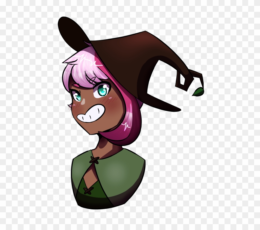 Cute Anime Style Icon - Cartoon Clipart