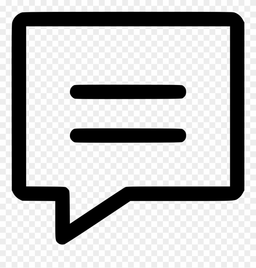 Root Bubble With Text Comments Clipart