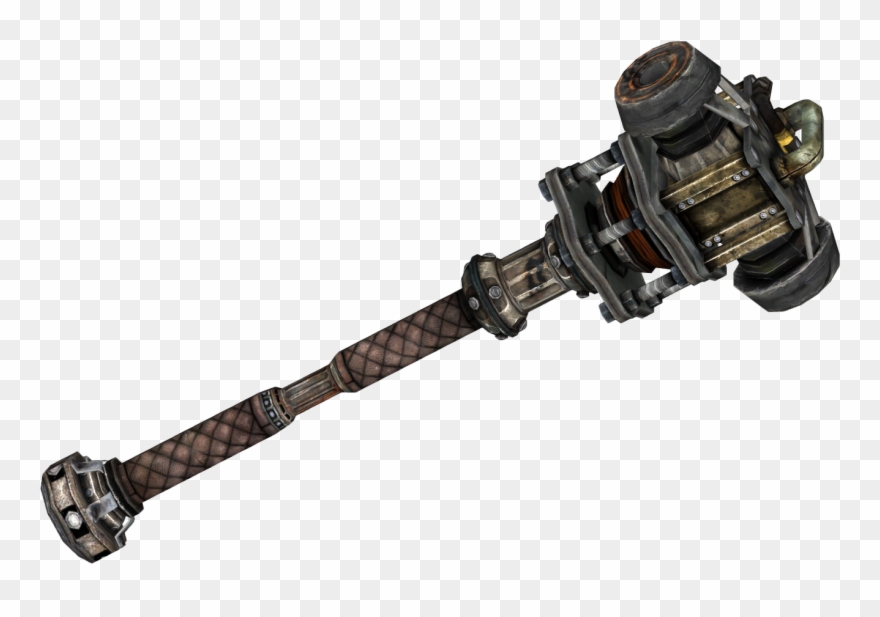 Fawkes Super Fallout Wiki Transparent Background - Fallout New Vegas Super Sledge Clipart