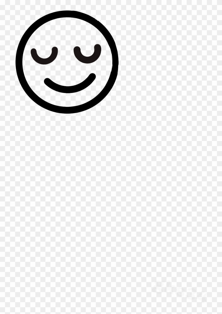 #happy #smile #think #thinking #emoji #face Clipart