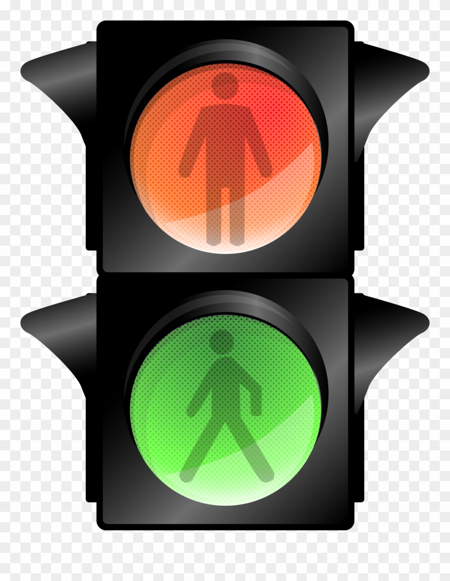 Traffic Light Png - Светофор Для Пешеходов Рисунок Clipart