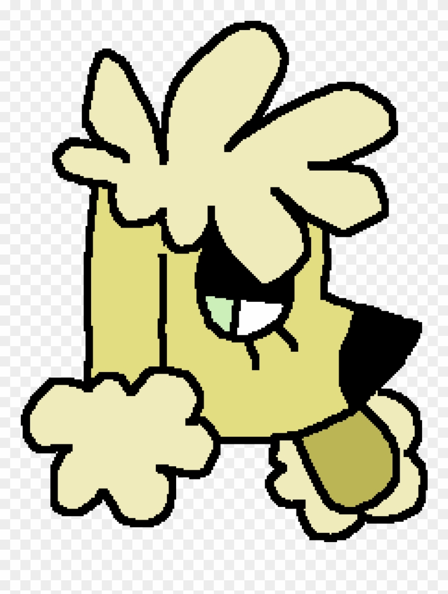 Lemon Lime Poodle - Cartoon Clipart