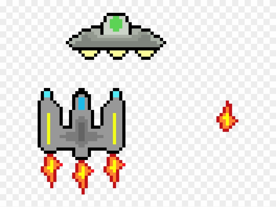 Space Ship - Cartoon Clipart