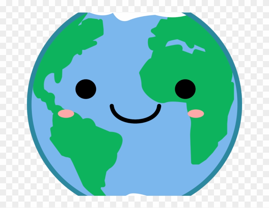 Cute Earth Clip Art - Png Download