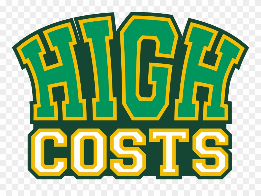 High Costs Logo Clipart