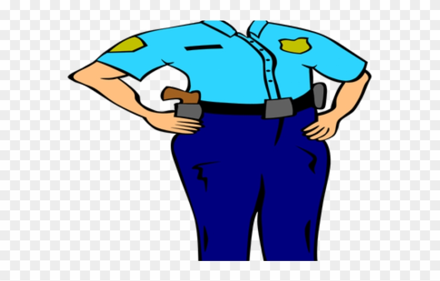 Police Clipart Peace Officer - Cartoon Women Police Officer - Png Download