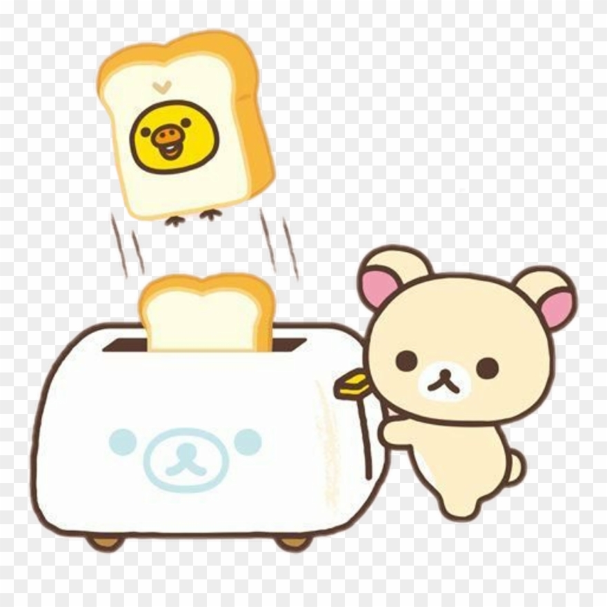 #rilakkuma #kori #tori #bake #bread - リラックマ ベーカリー Clipart