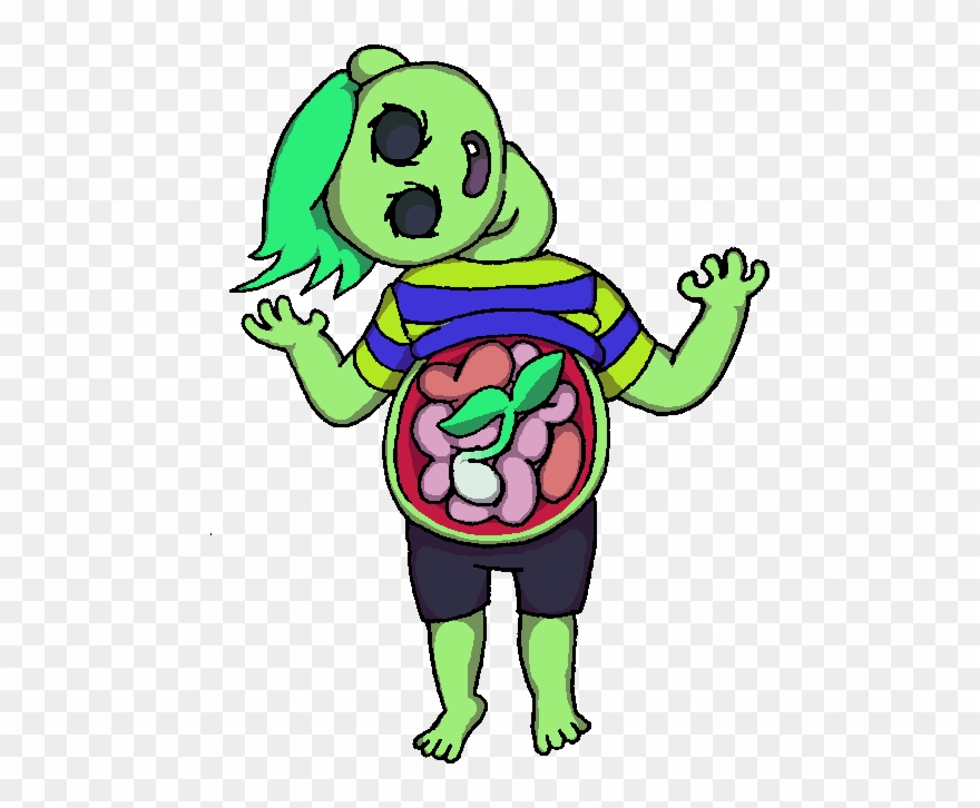 Blooming Baby - Cartoon Clipart