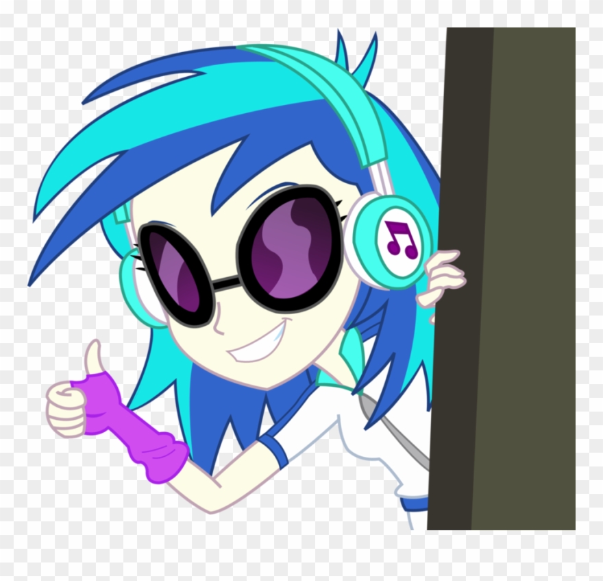 Vector - Disc Jockey Clipart