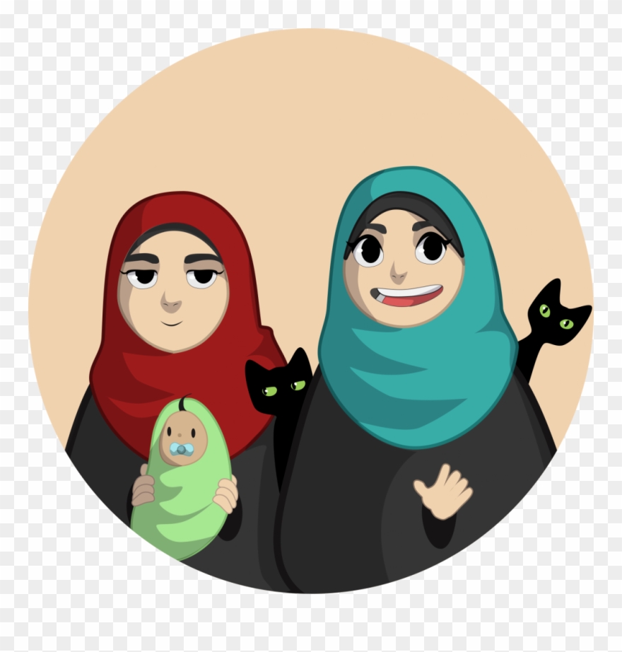 We're Two Sisters Who Have Gone Through Our Journey - Cartoon Clipart