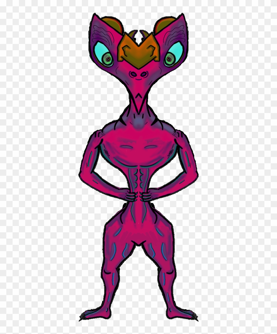 Alien1 - Illustration Clipart