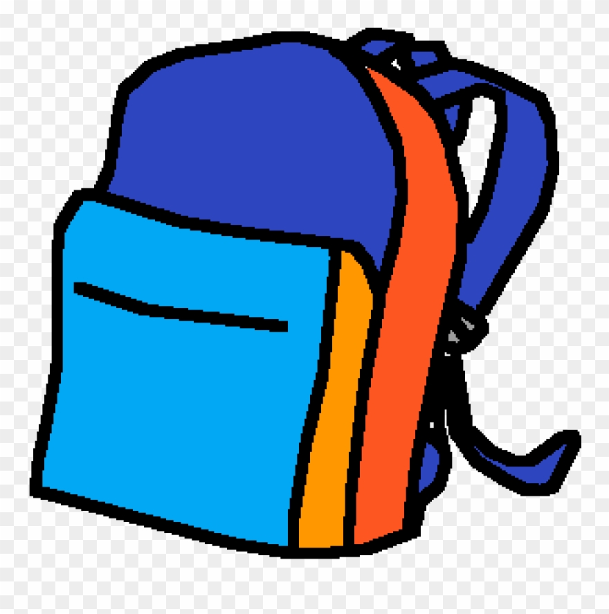 Backpack Uwu By Yourboimicro - Easy Drawing Of School Bag Clipart