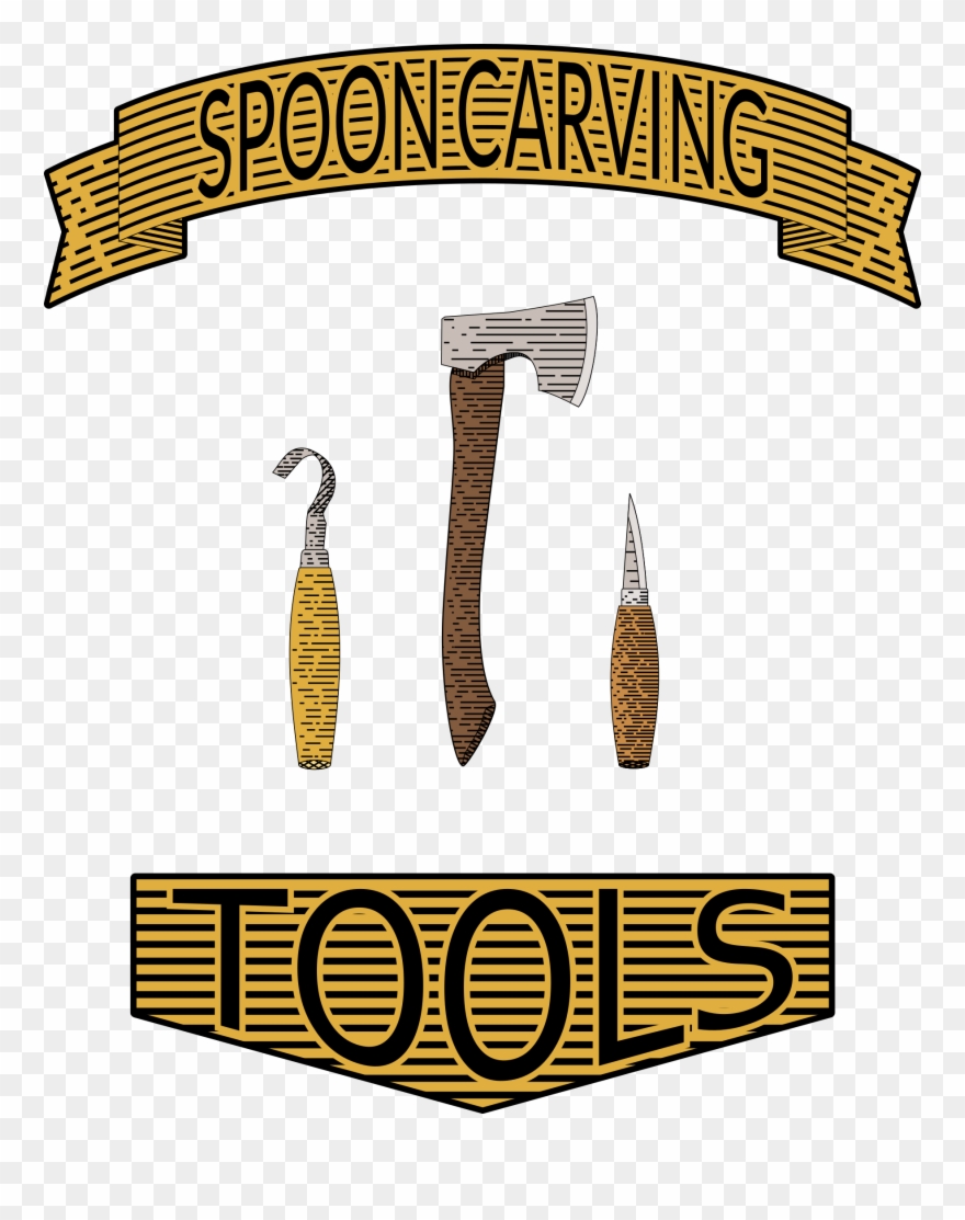 Woodworking Shirt About Tools For Spoon Carving - Illustration Clipart
