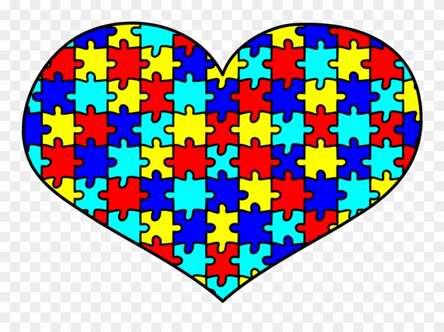 Transparent Autism Puzzle Piece Clipart