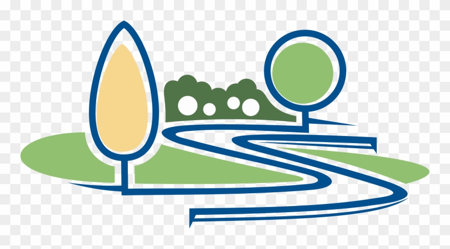 Park Trail Graphic - Circle Clipart