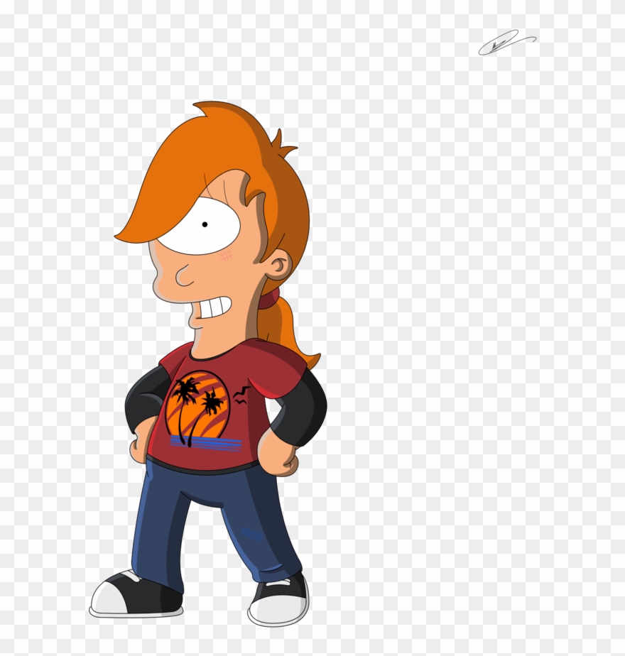 Futurama Drawing Character - Cartoon Clipart