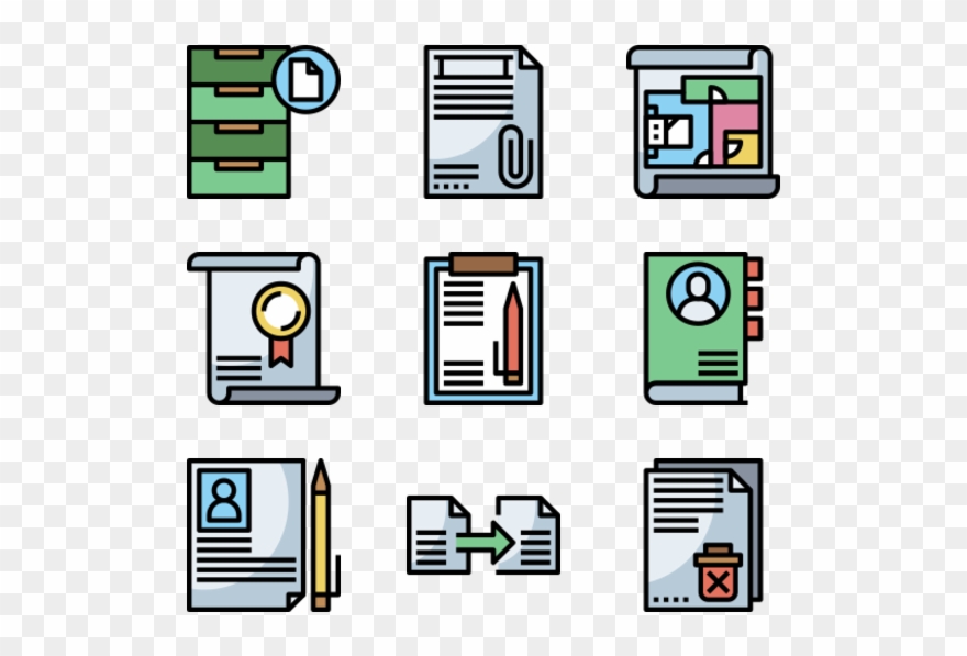 Files And Documents Clipart