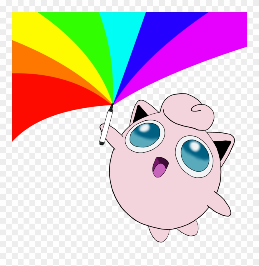 Marker Clipart Permanent Marker - Pokémon Jigglypuff - Png Download
