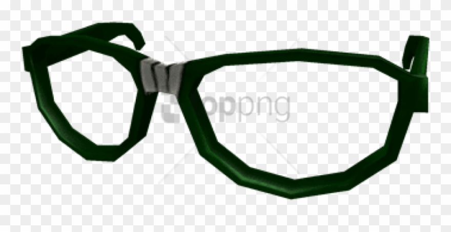 Roblox Green Nerd Glasses Png Image With Transpa Background - Diving Mask Clipart