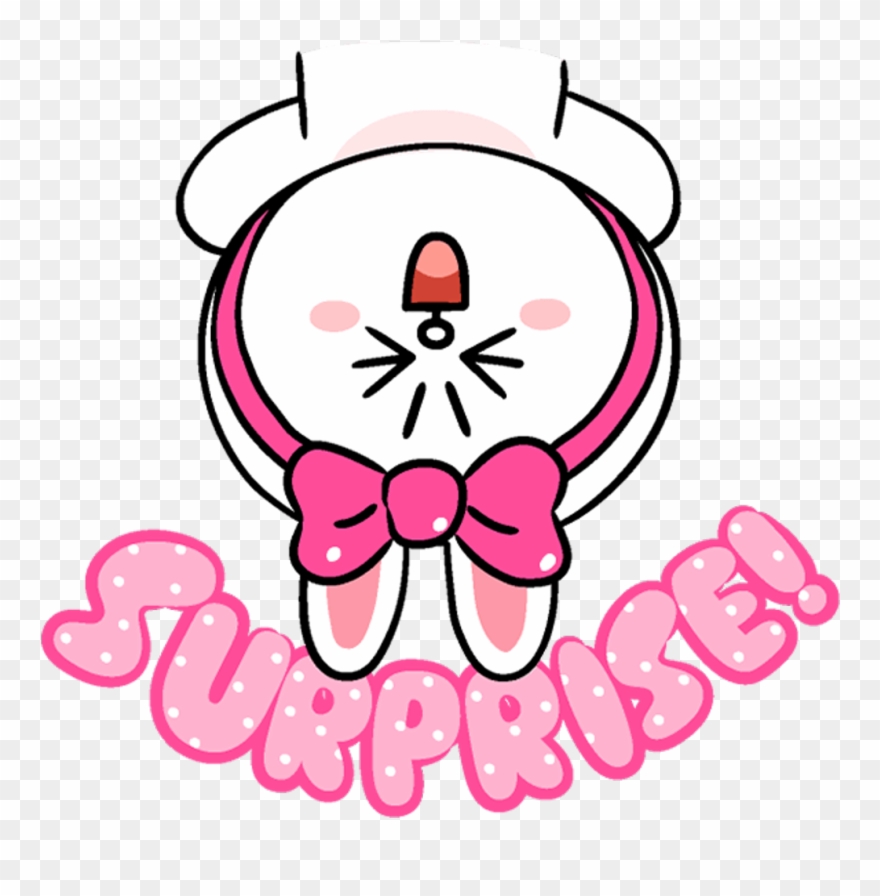 #linefriends #brown #cony #balloons #cute #party #birthday Clipart