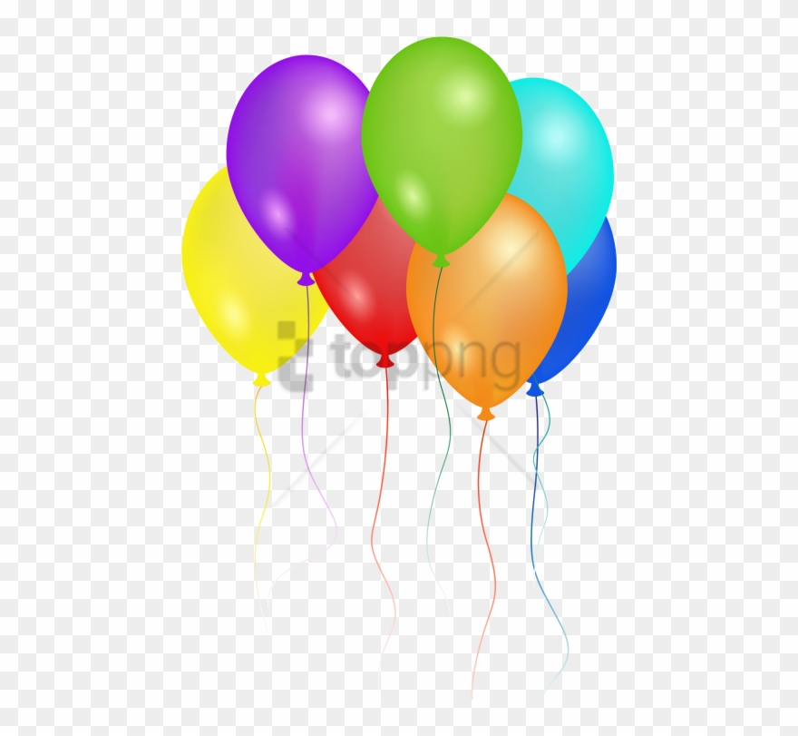 Free Png Happy Birthday Balloons Png Image With Transparent - Happy Birthday Balloon Png Clipart
